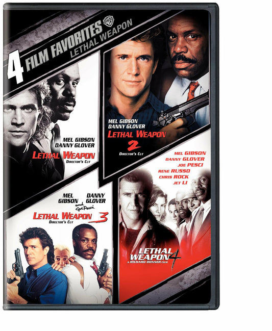 Lethal Weapon: 4 Film Favorites - Lethal Weapon 1-4 [DVD]