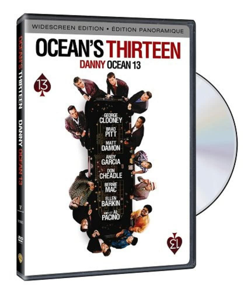 Ocean's Thirteen / Danny Ocean 13 (Bilingual) [DVD] George Clooney; Brad Pitt; Matt Damon; Andy Garcia; Don Cheadle; Bernie Mac; Ellen Barkin; Al Pacino and Steven Soderbergh