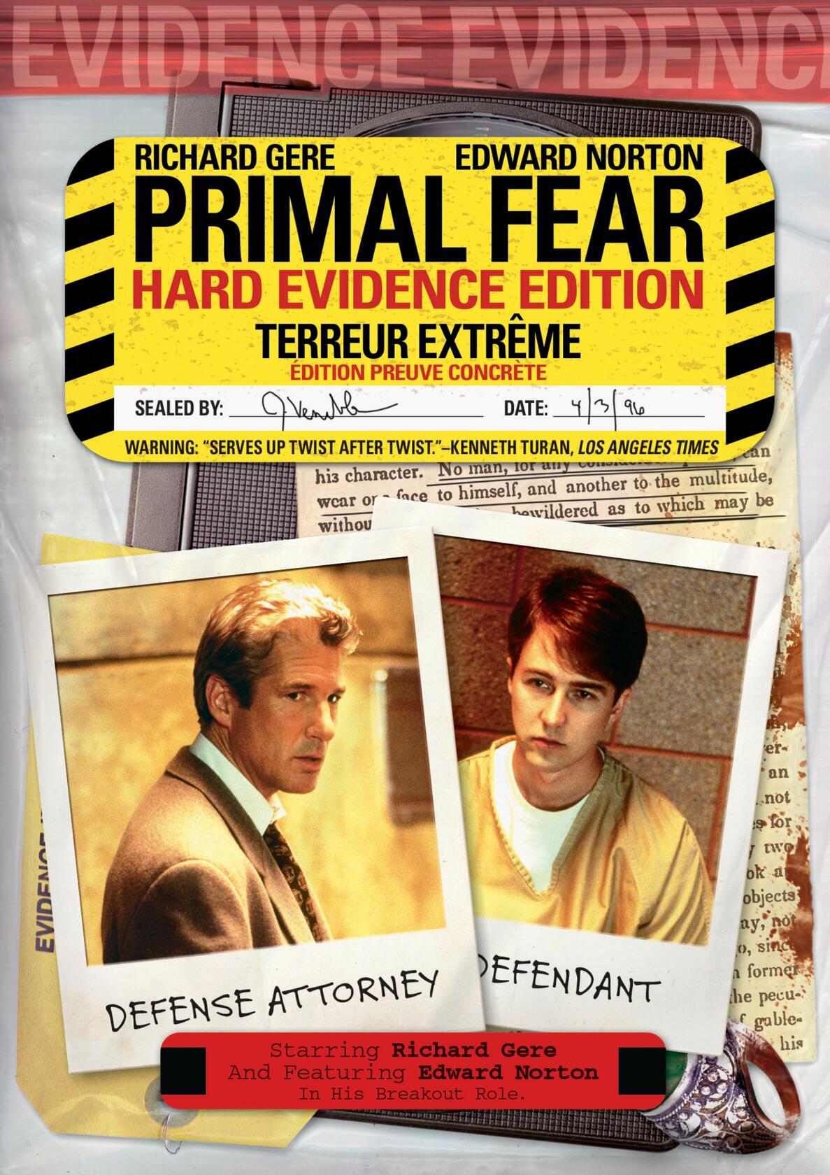 Primal Fear [DVD]