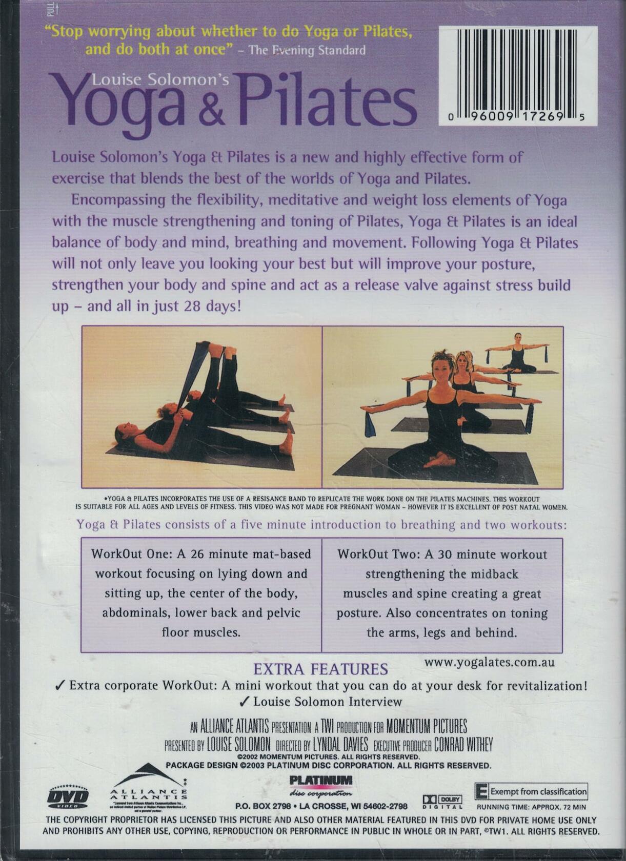 Louise Solomon's Yoga & Pilates [DVD]