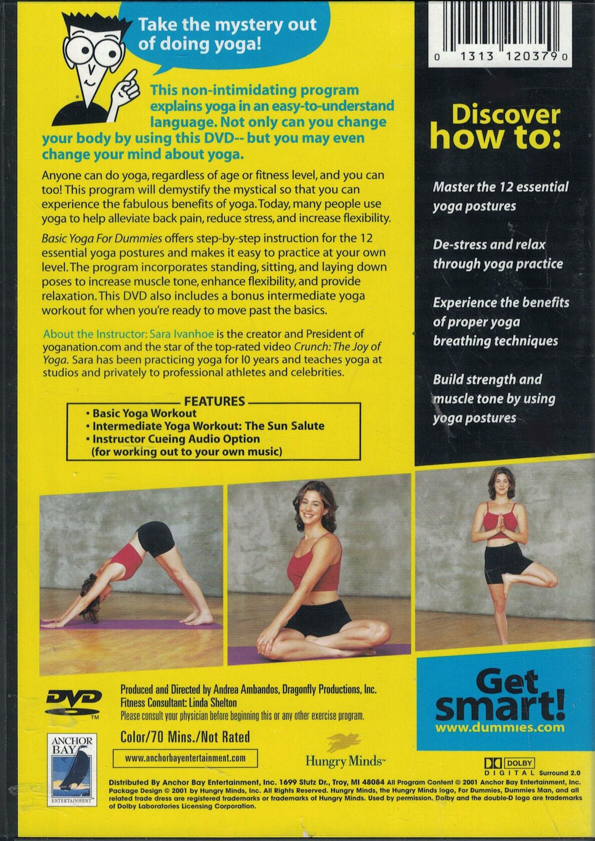 Basic Yoga Workout for Dummies [DVD]