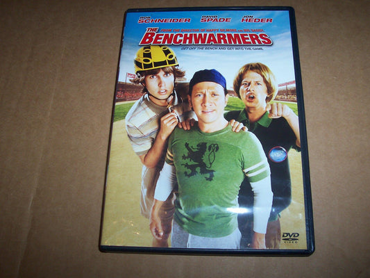 NEW Benchwarmers (DVD) [DVD] Reggie Jackson; James Earl Jones; Jon Lovitz; Rob Schneider; David Spade; Tim Meadows; Erinn Bartlett; Amaury Nolasco; Craig Kilborn; Nick Swardson; Molly Sims; Jon Heder; Max Prado; Jillian Henry and Dennis Dugan