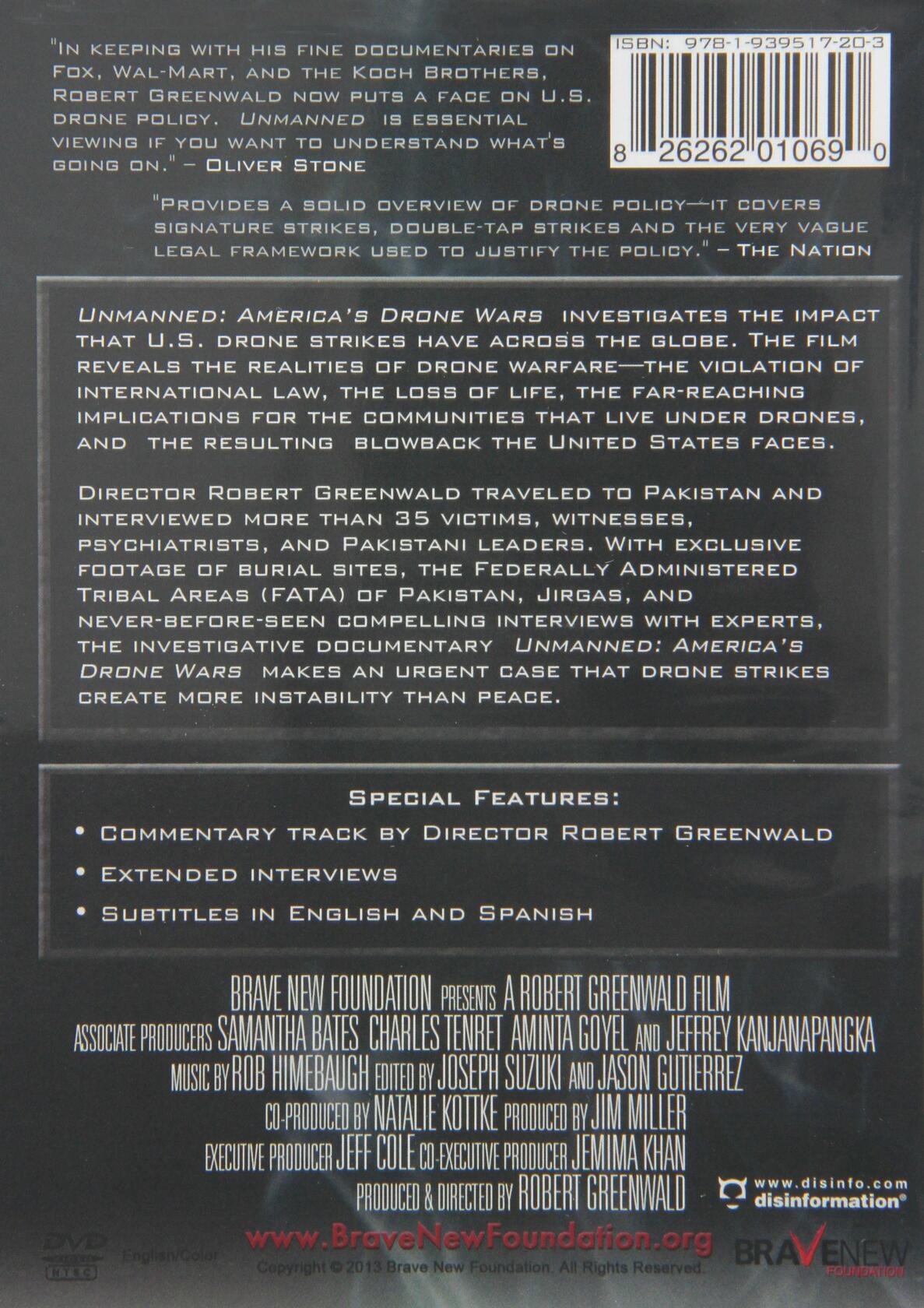 Unmanned: America's Drone Wars [Import] [DVD]
