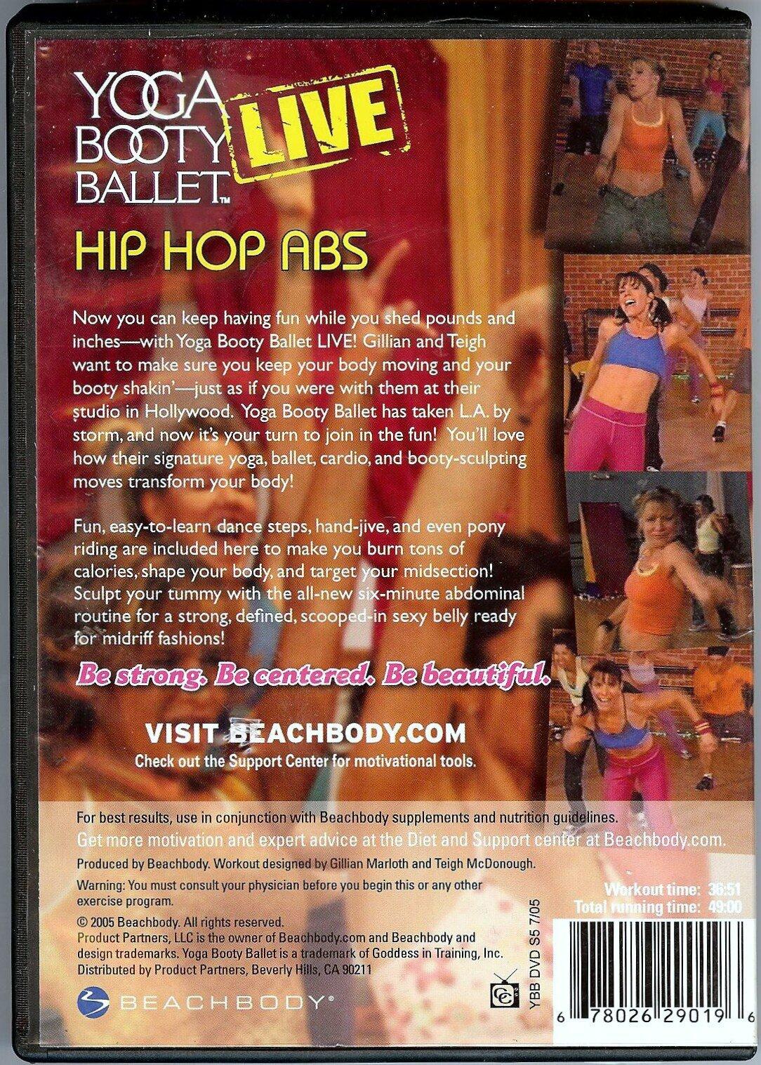 Yoga Booty Ballet Live: Hip Hop Abs [DVD]