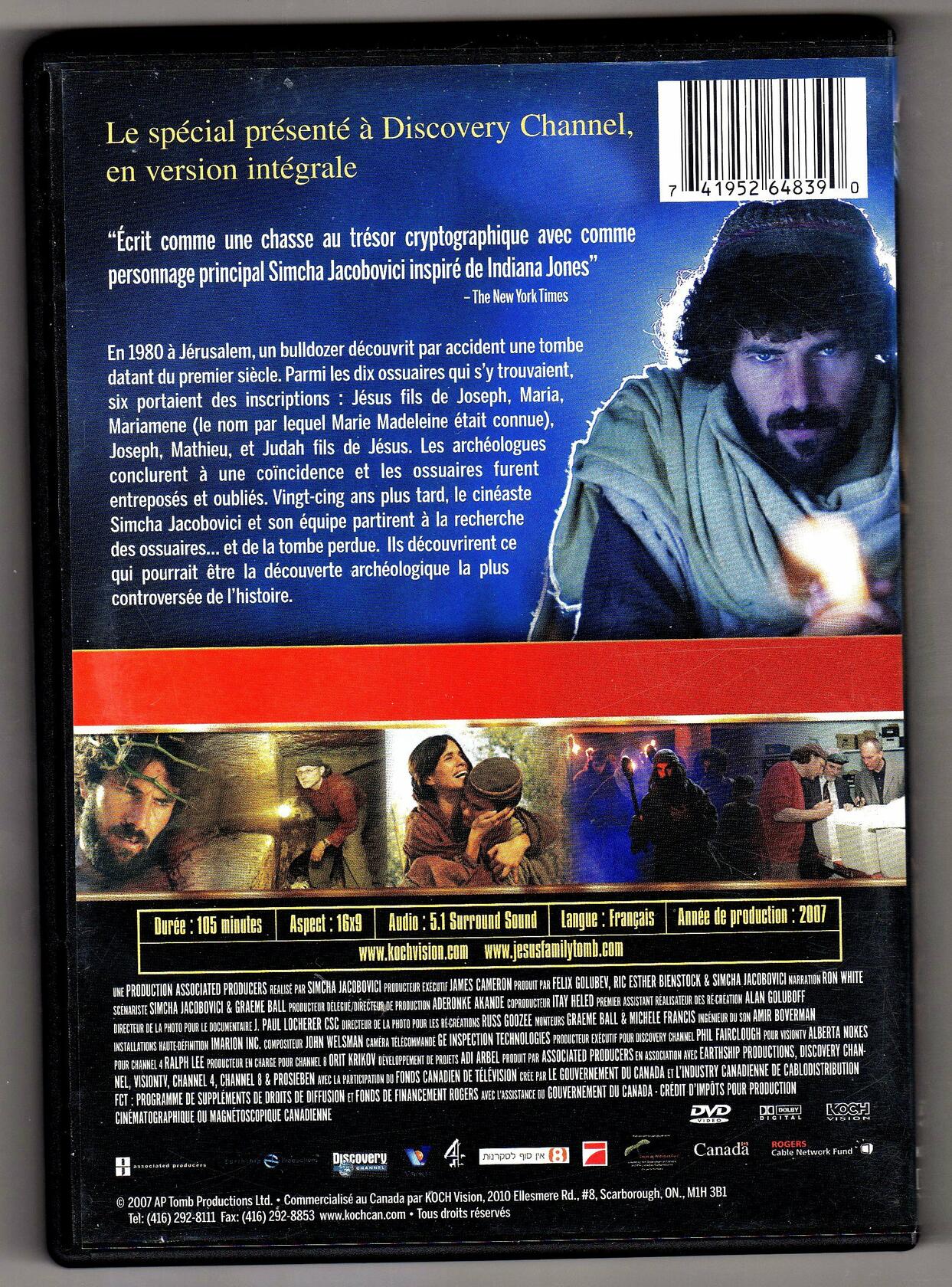 Le Tombeau De Jesus - DVD [DVD]