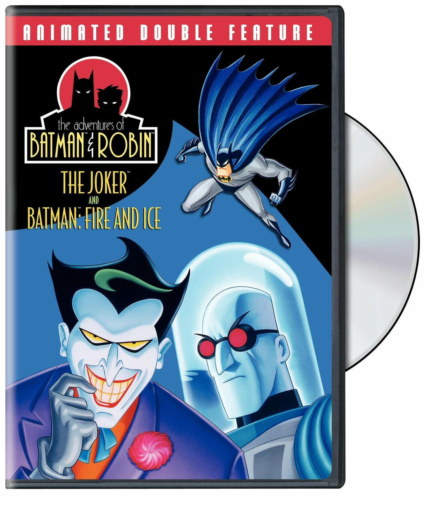 The Adventures of Batman and Robin: The Joker and Batman: Fire and Ice [DVD] - Very Good