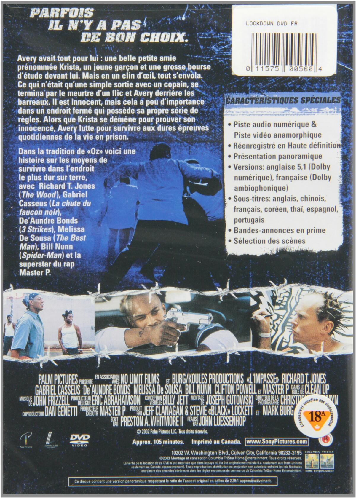 Lockdown French (Bilingual) [DVD] - Very Good