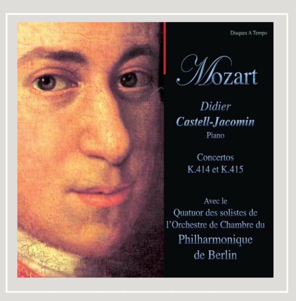 Mozart Concertos 12 & 13 [Audio CD] Didier Castell-Jacomin