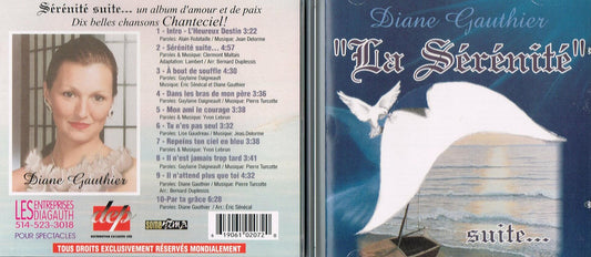 La Sérénité, La suite - Diane Gauthier - Very Good