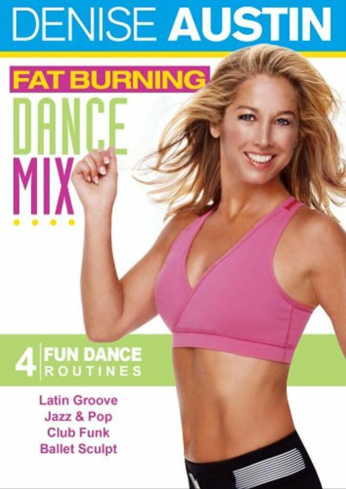 Denise Austin: Fat Burning Dance Mix [DVD] - Very Good