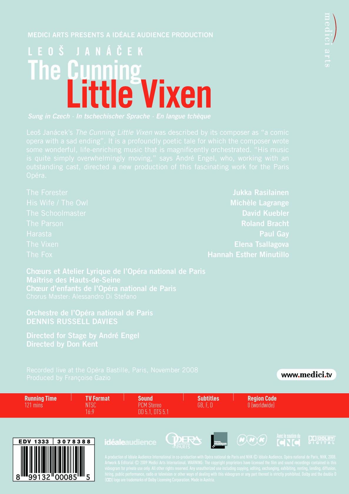 The Cunning Little Vixen [DVD]