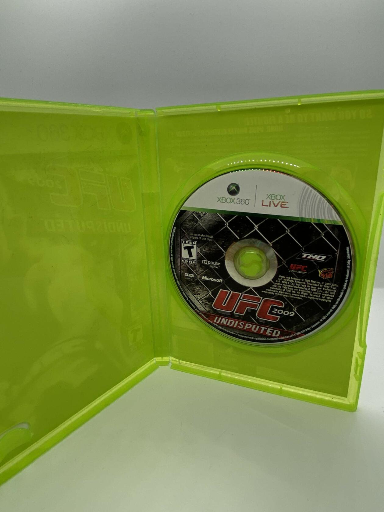 UFC 2009: Undisputed - Xbox 360 Standard Edition [video game] - Good