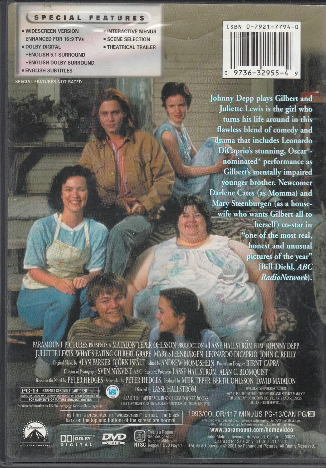 What's Eating Gilbert Grape (Widescreen) [DVD] - Very Good