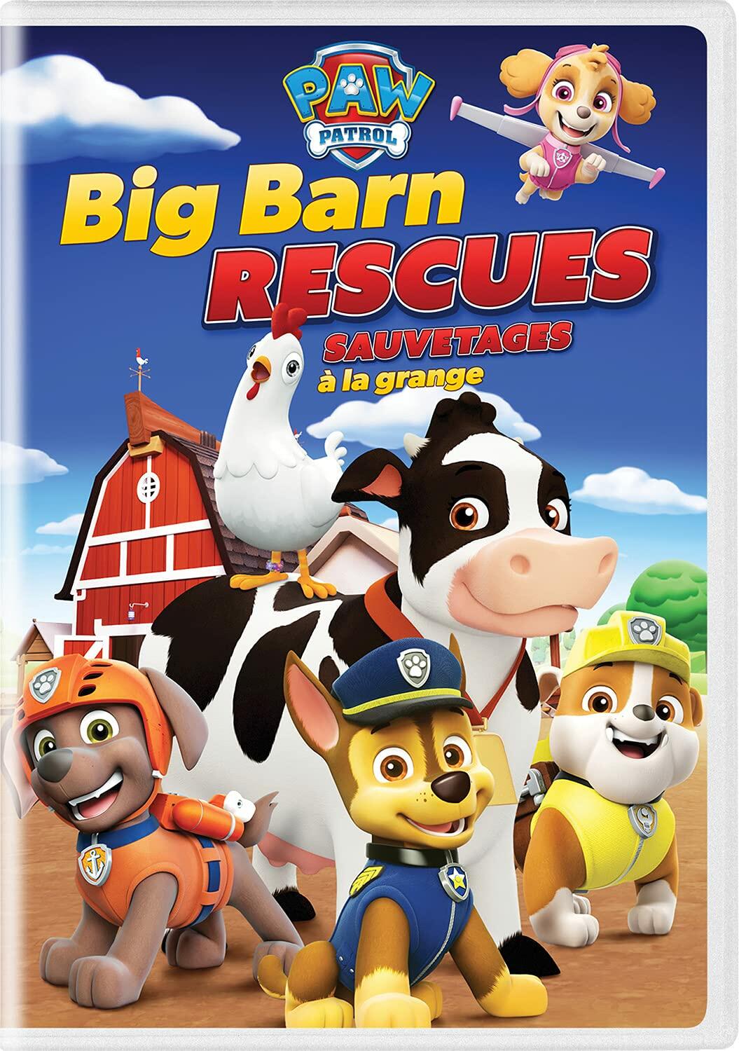 PAW Patrol: Big Barn Rescues [DVD] (Bilingual) [DVD] - Very Good