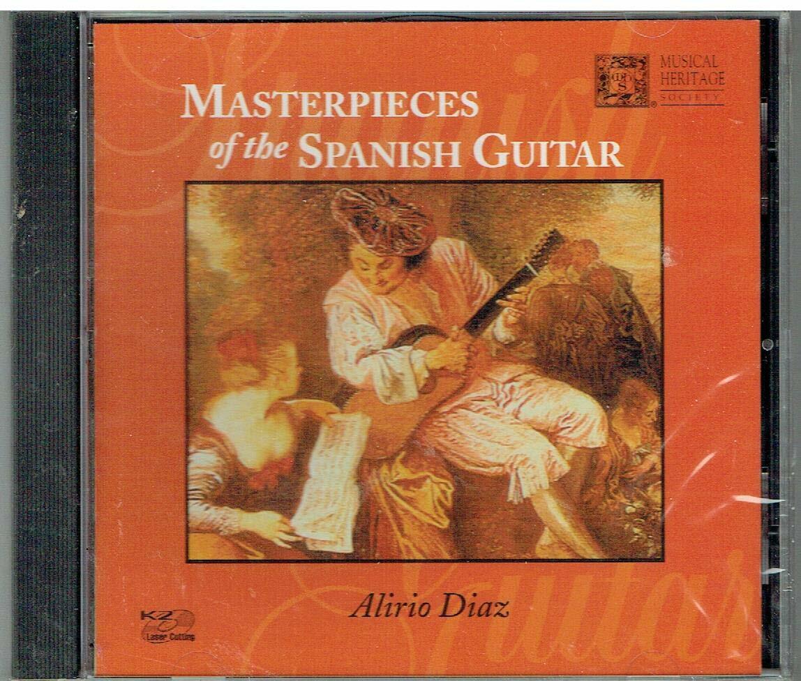 Masterpieces of the Spanish Guitar [Audio CD] Diaz, Alirio - Very Good