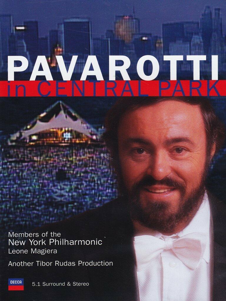 Pavarotti in Central Park / Luciano Pavarotti, Leone Magiera, Philharmonic Opera Orchestra [DVD] - Very Good