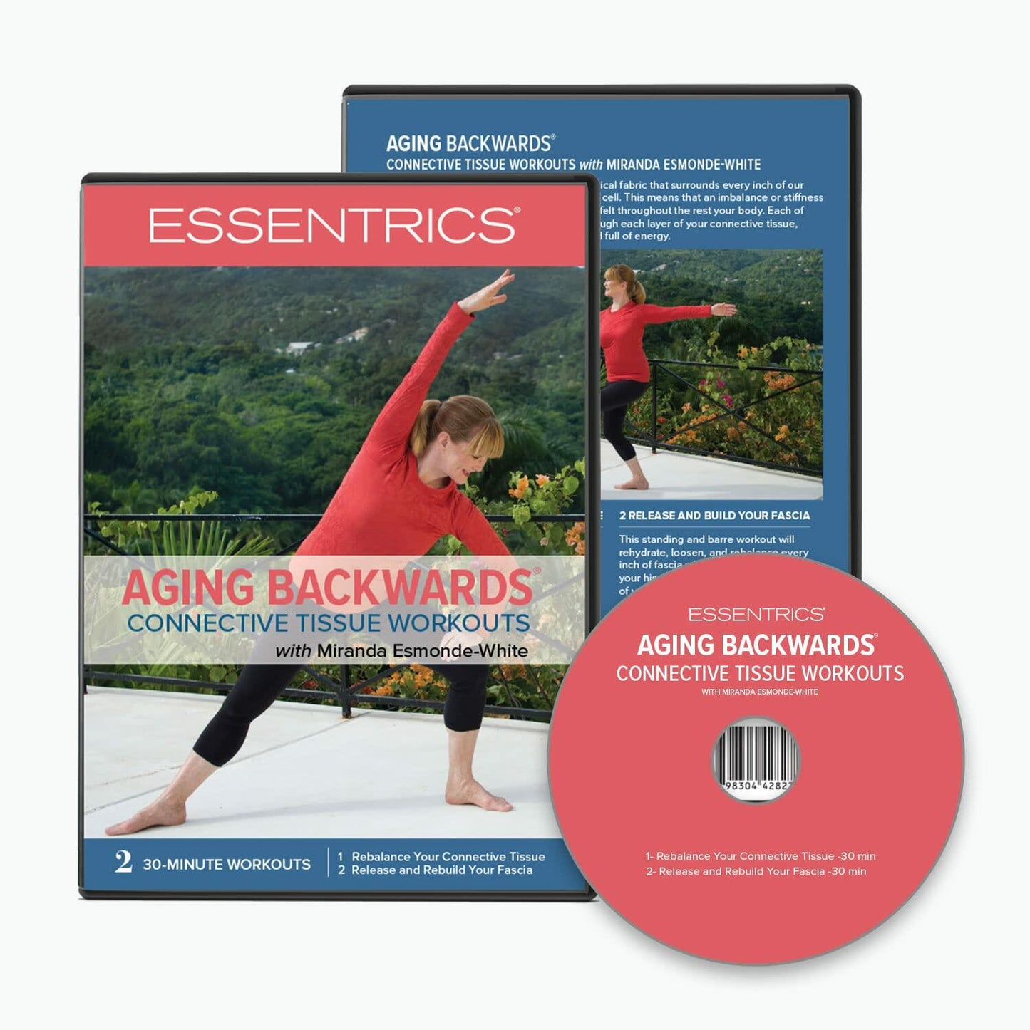 ESSENTRICS Aging Backwards: Connective Tissue Workouts with Miranda Esmonde-White [DVD] - Very Good