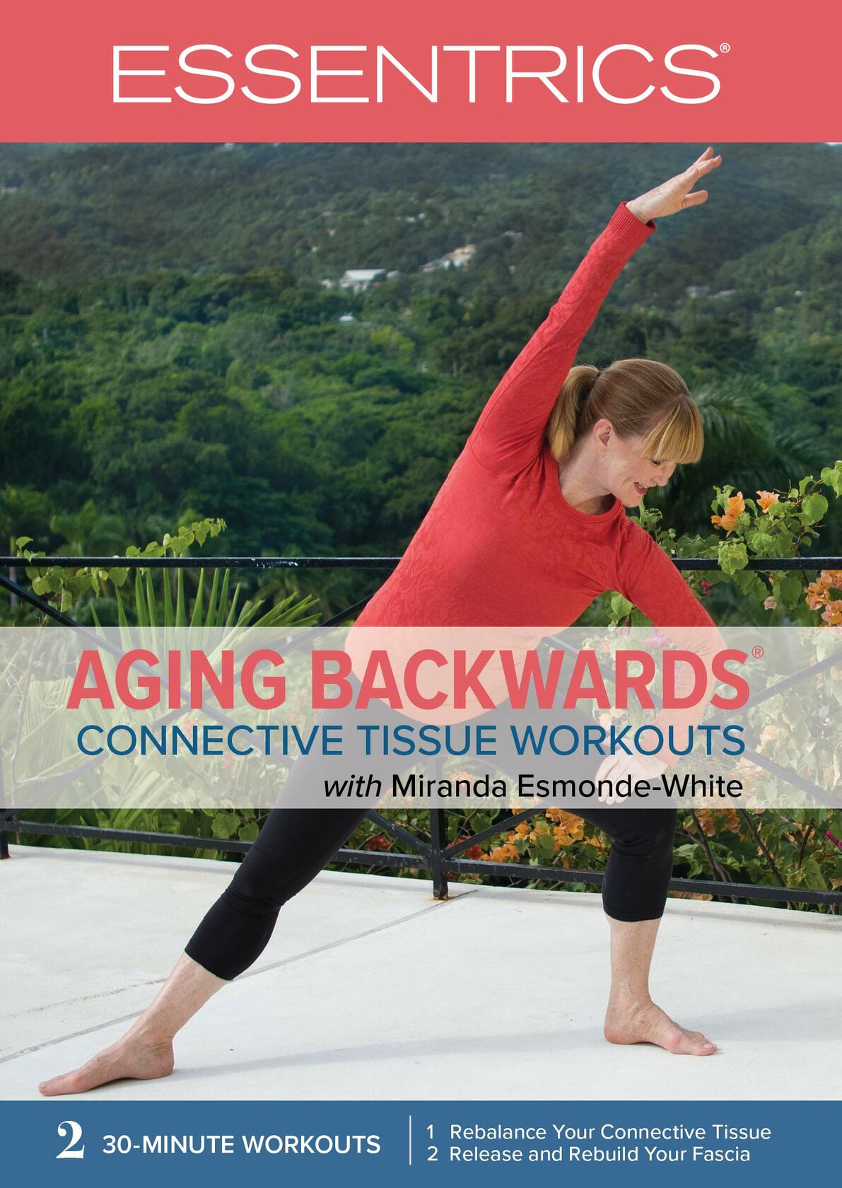 ESSENTRICS Aging Backwards: Connective Tissue Workouts with Miranda Esmonde-White [DVD] - Very Good