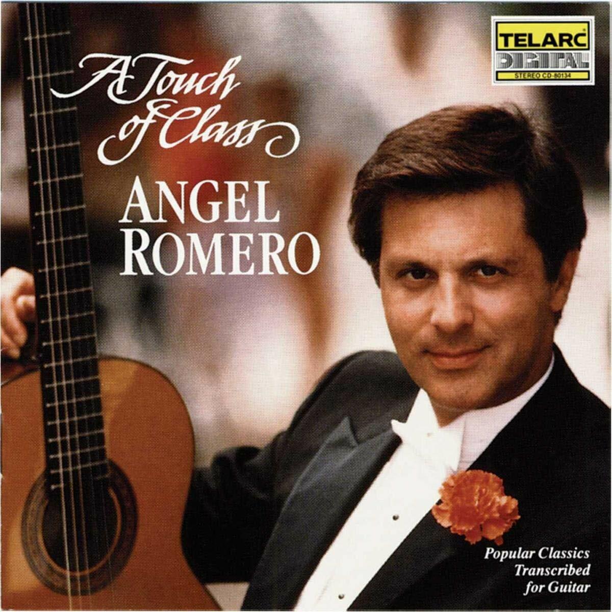 Touch Of Class: Popular Classics Transcribed For Gtr [Audio CD] ROMERO,ANGEL - Very Good
