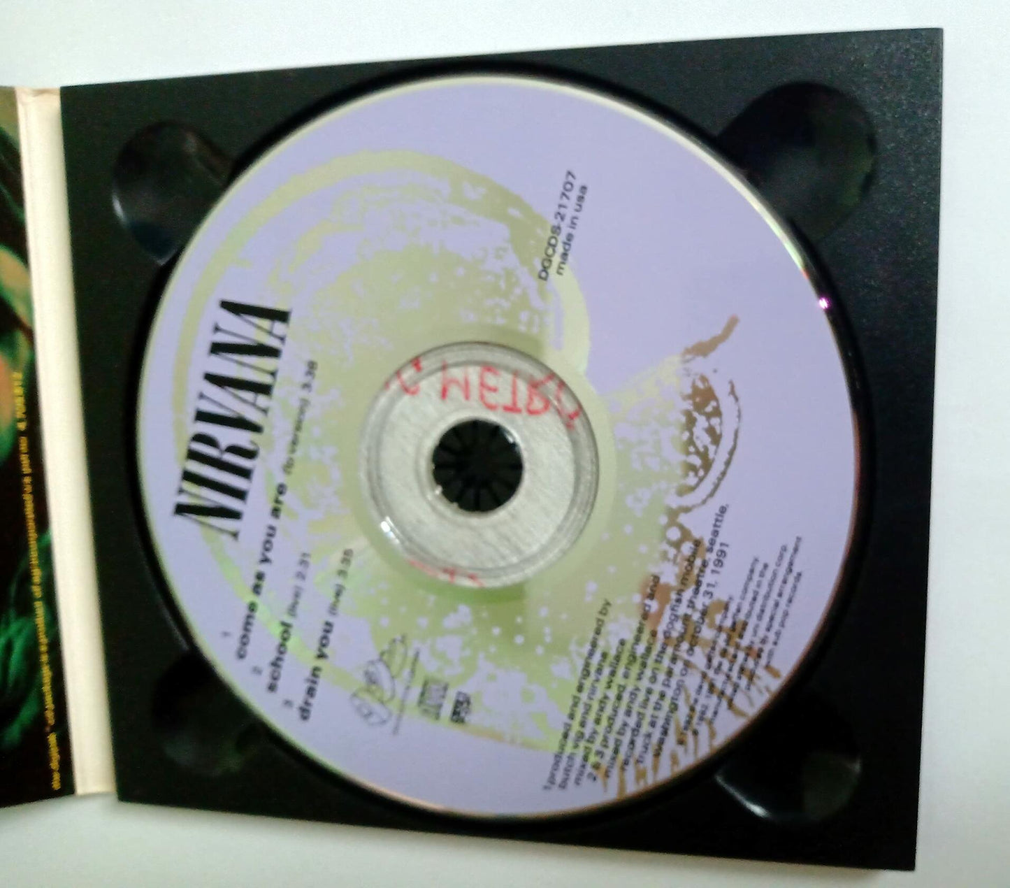Come As You Are / School / Drain You [Audio CD] Nirvana - Very Good
