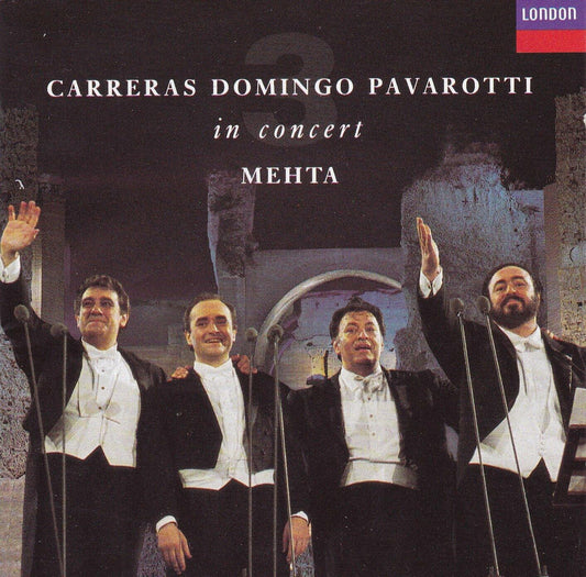 Carreras Domingo Pavarotti - In Concert MEHTA [Audio CD] Carreras Domingo Pavarotti [Audio CD] Carreras Domingo Pavarotti - Very Good