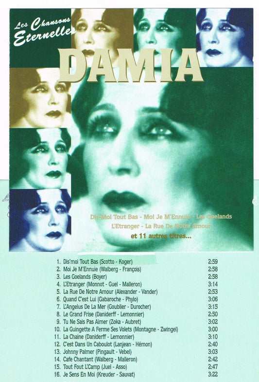 Les Chansons Eternelles de Damia [Audio CD] Damia - Very Good