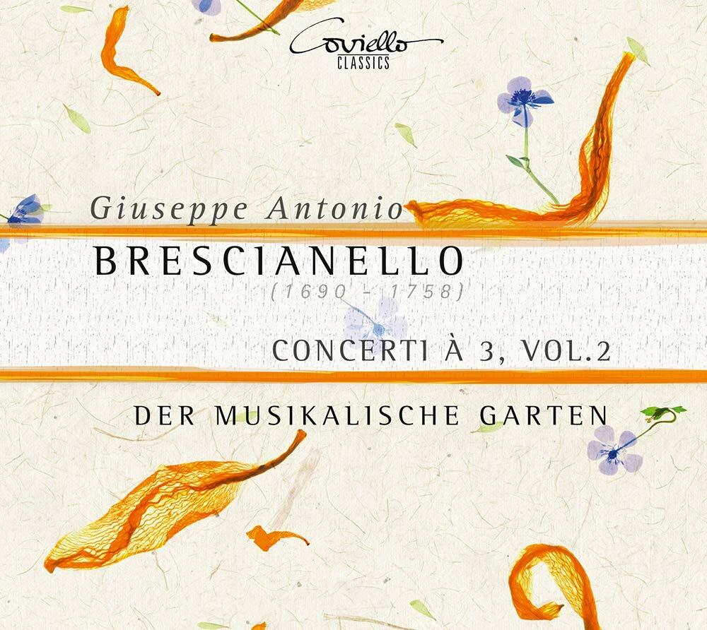 Concerti a 3 Volume 2 [Audio CD] Brescianello / Musikalische Garten - Good