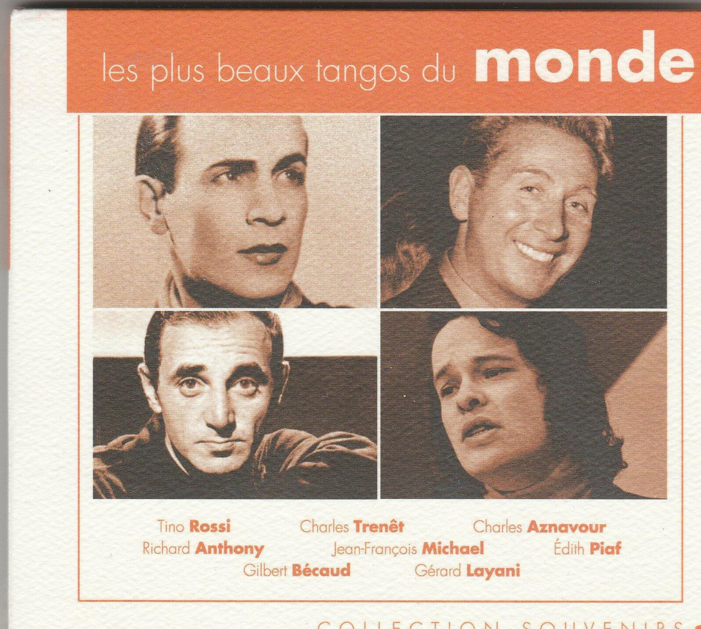 Collection Souvenirs: Le Plus Beau Tango [Audio CD] - Good