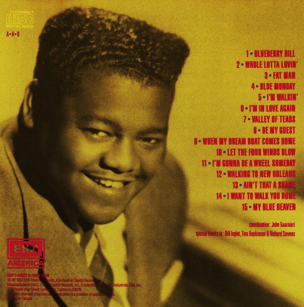 The Best of Fats Domino [Audio CD] - Very Good