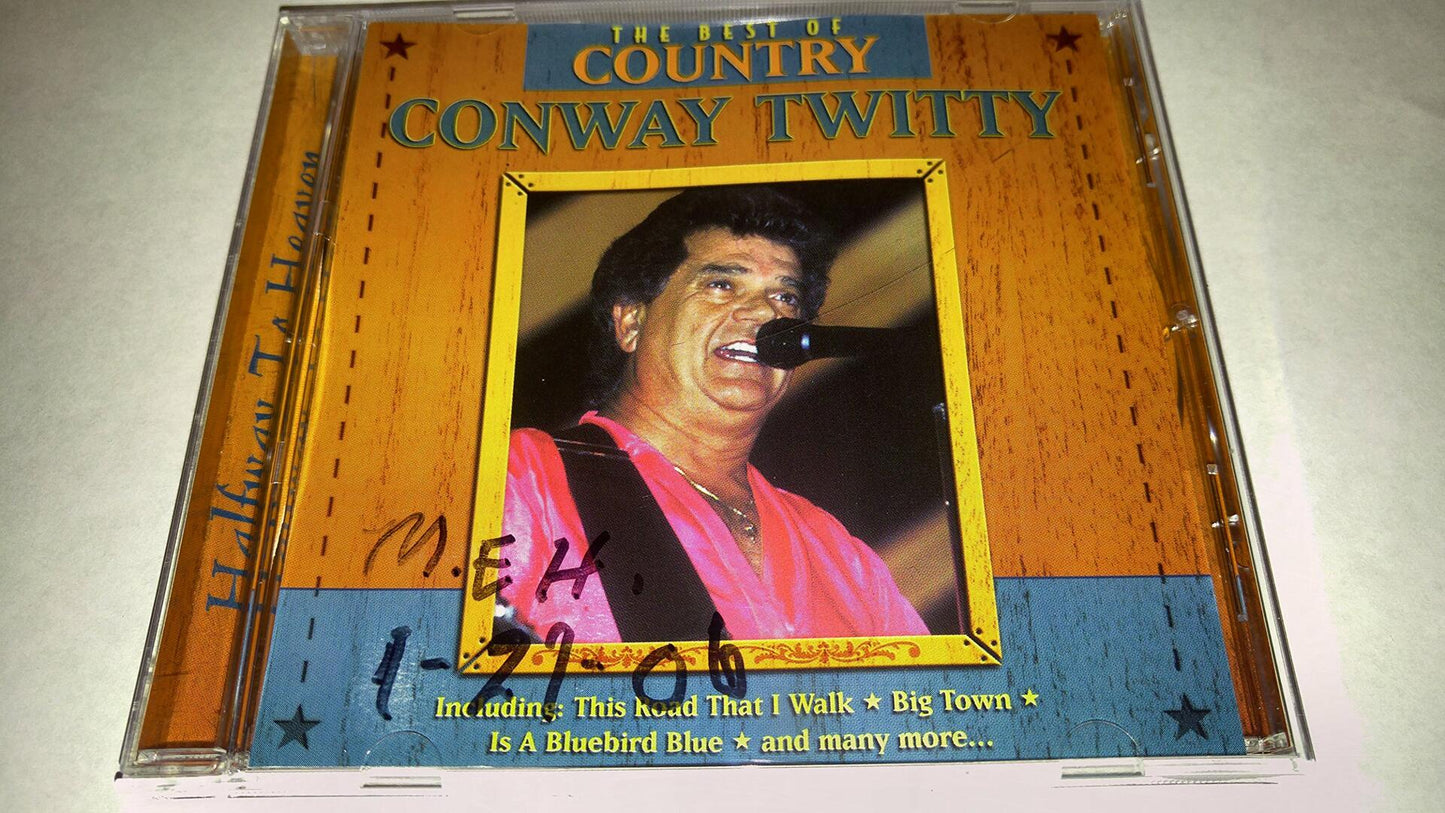 Best of Country [Audio CD] Twitty, Conway - Very Good