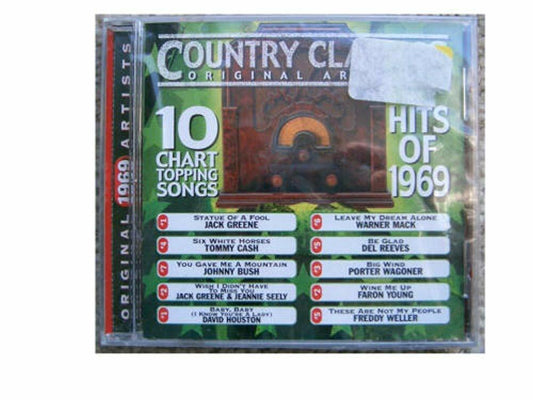 Country Classics 1969 [Audio CD] Various Artists [Audio CD] [Audio CD]