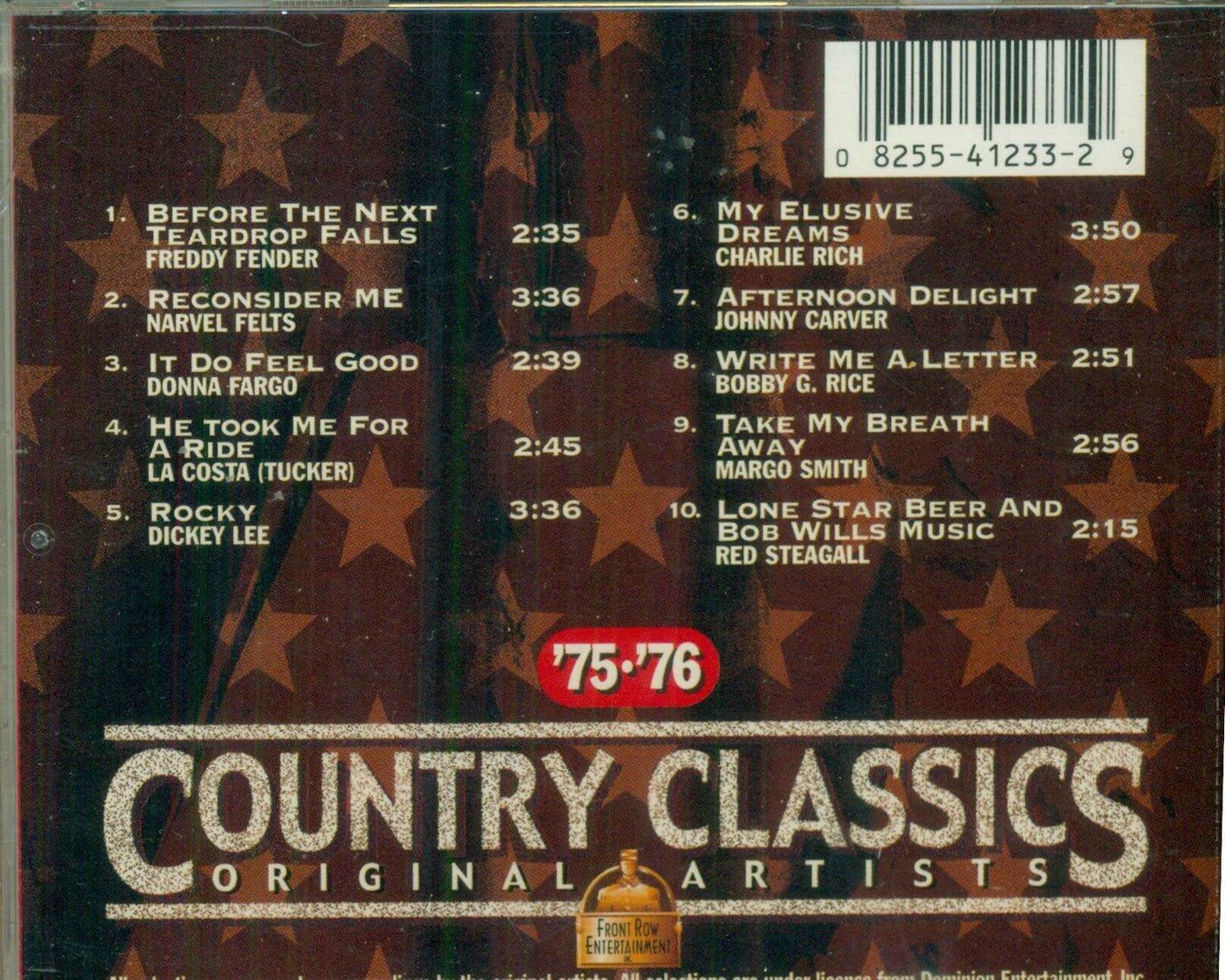 Country Classics '75-'76 [Audio CD] - Very Good