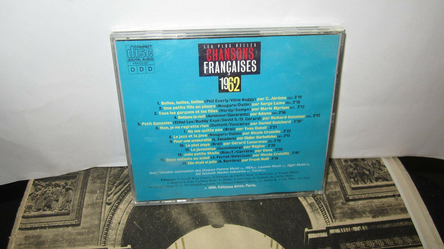 Les plus belles chansons françaises 1962 - Very Good