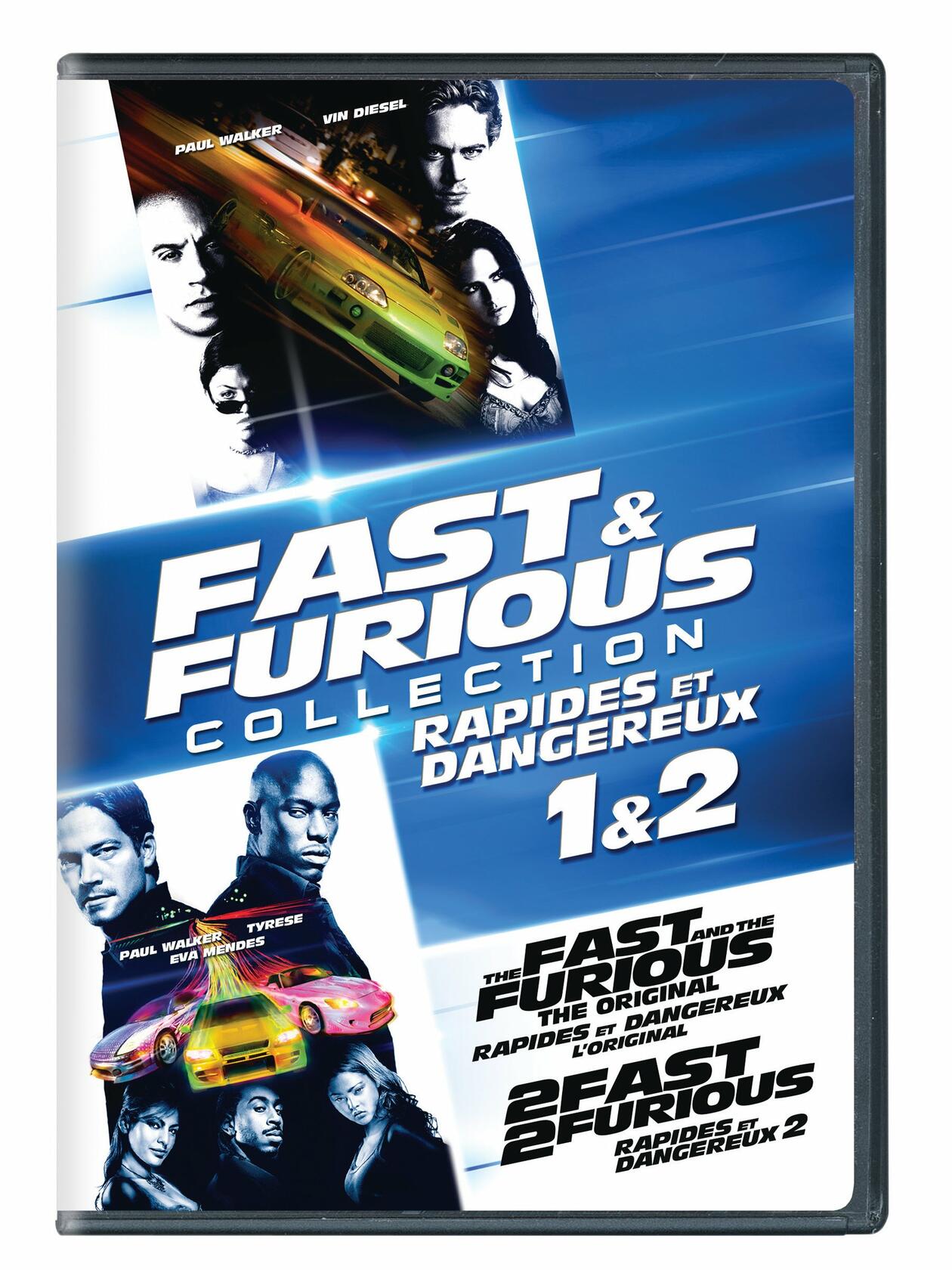 Fast & Furious Collection 1 & 2 (Bilingual) [DVD] - Very Good