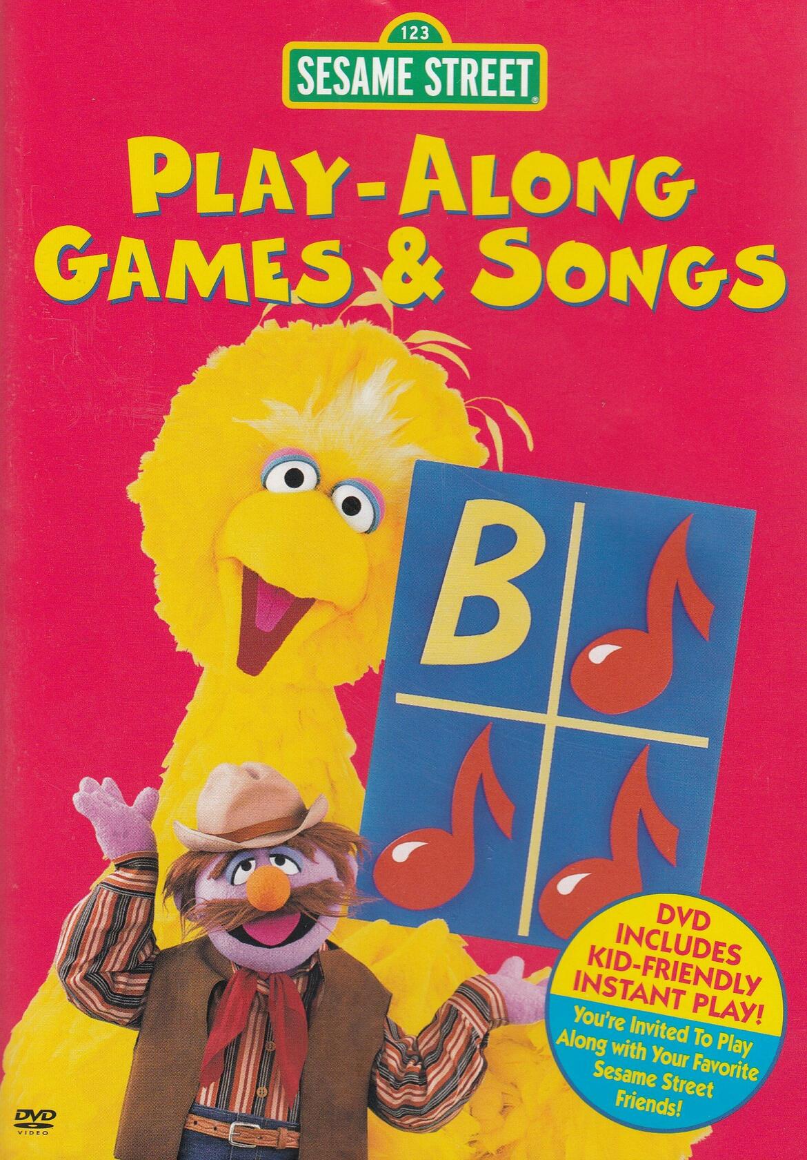 Sesame Street: Play-Along Games & Songs [DVD] - Good