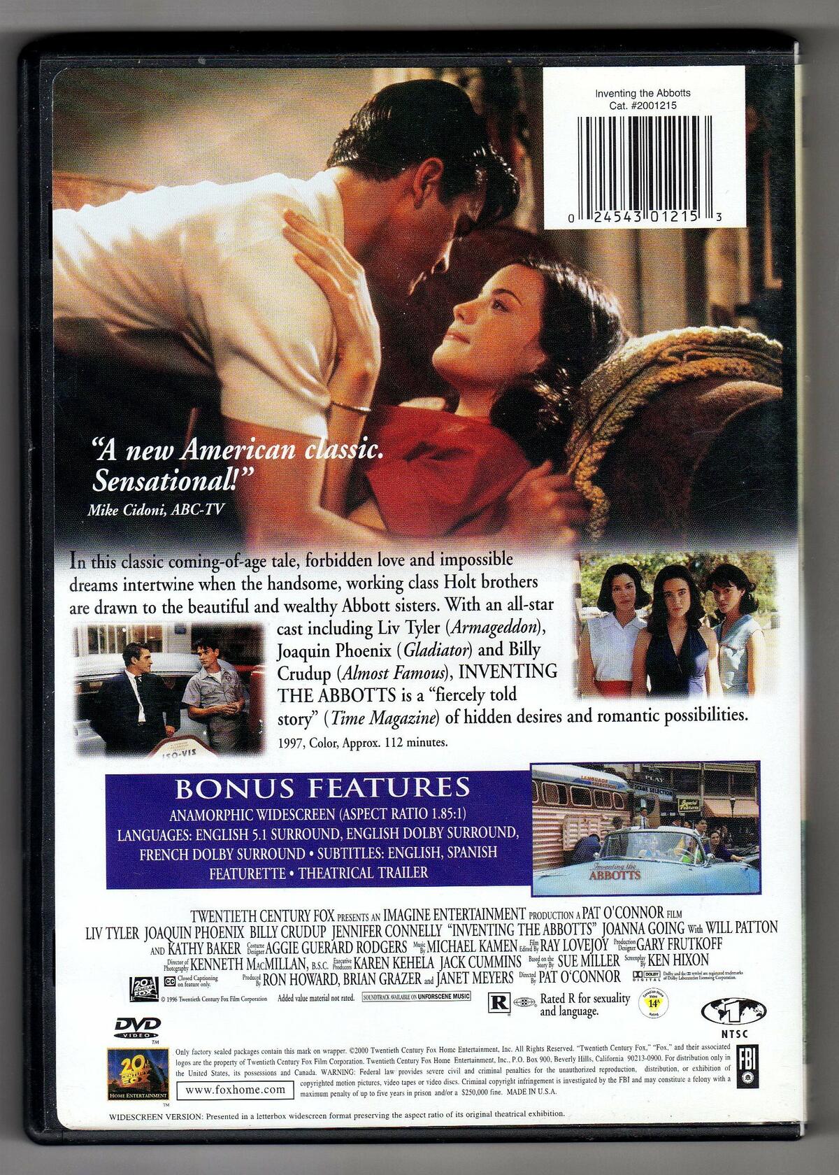Inventing the Abbotts (Widescreen) (Bilingual) [DVD] - Very Good
