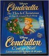 Walt Disney Cinderella So This Is Christmas (C'est ca Noel) Bi-Lingual Read Along Audio CD w/48 Page Booklet [Audio CD] Cinderella