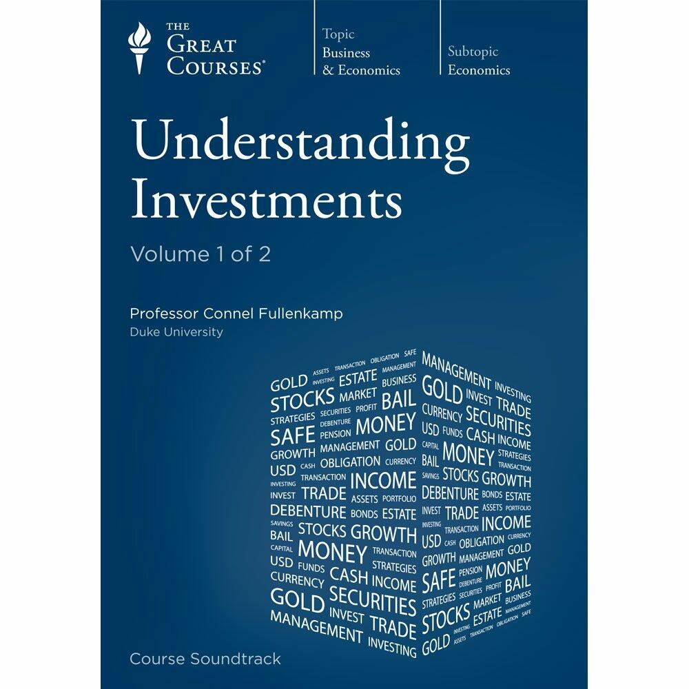 Understanding Investments-CD, Great Courses/Teaching Company (Great Courses) [DVD] - Very Good