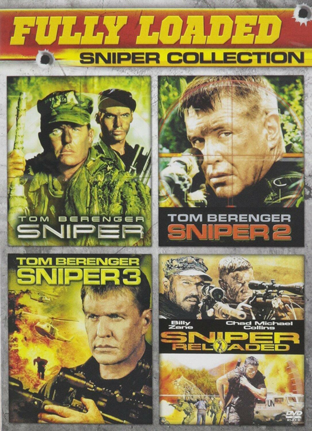 Sniper (1993) / Sniper 2 / Sniper 3 / Sniper: Reloaded - Vol [DVD] - Very Good