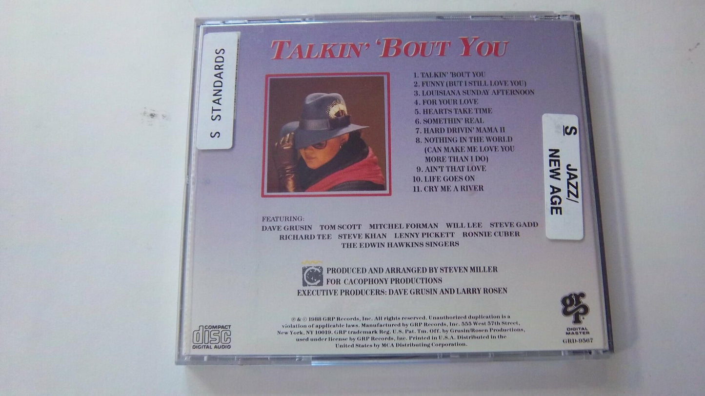 Talkin Bout You [Audio CD] Schuur, Diane - Very Good