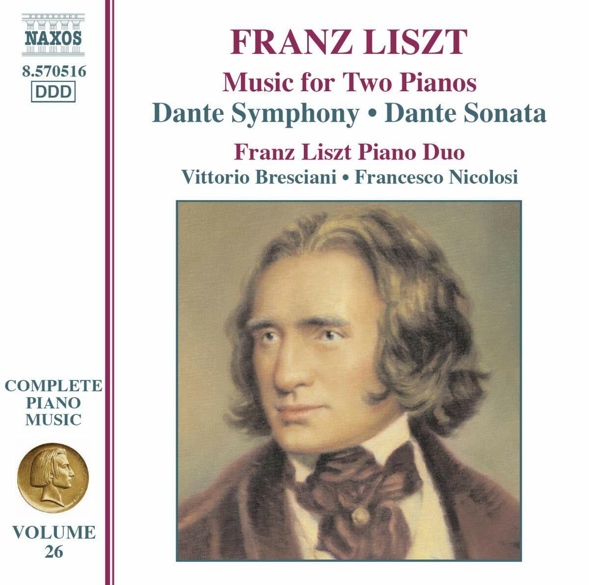 Dante Symphony; Dante Sonata: [Audio CD] LISZT,FRANZ; Franz Liszt Piano Duo; Hungarian Radio Children's Choir; Gabriella the and Liszt Franz - Very Good