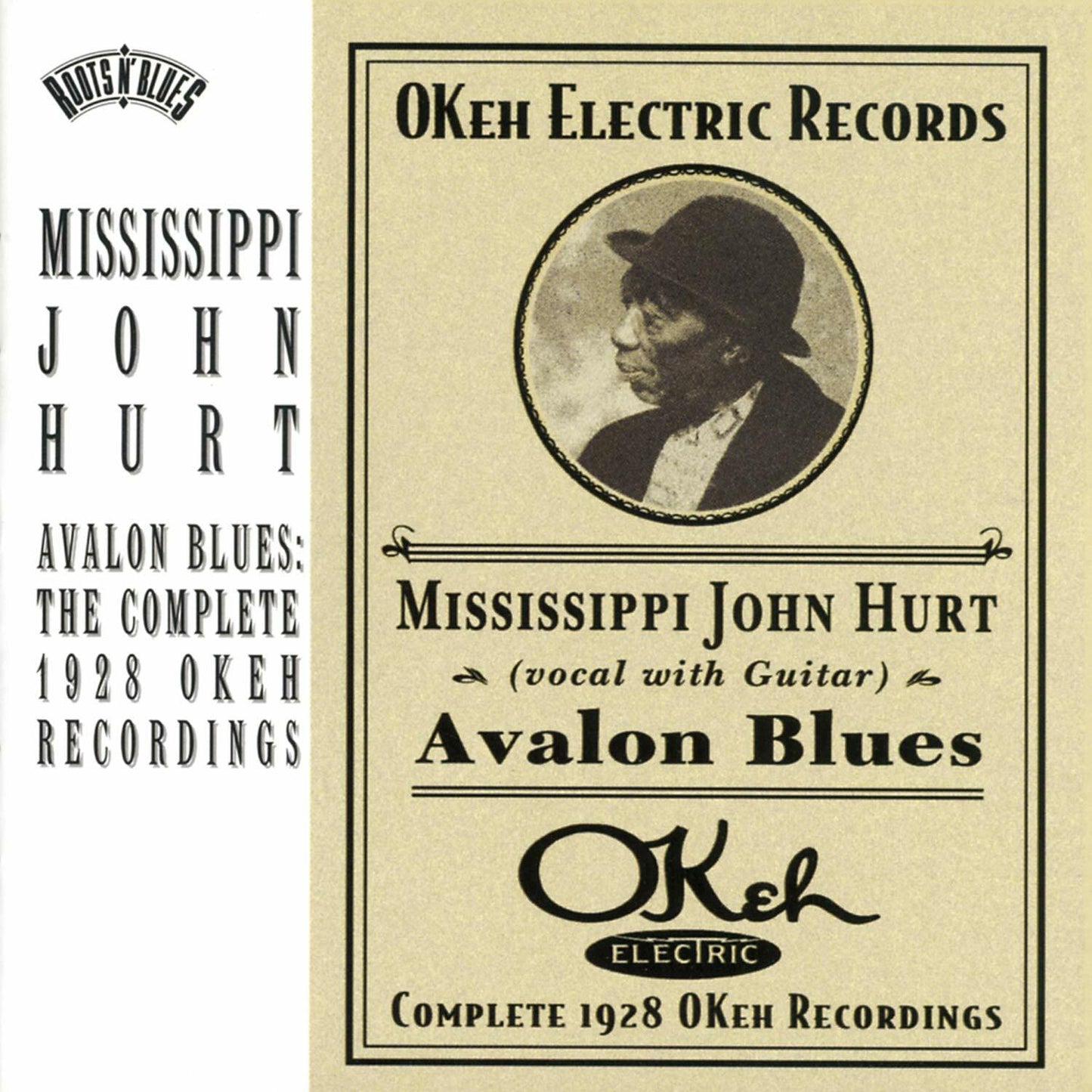 Avalon Blues: The Complete 1928 Okeh Recordings [Audio CD] HURT,MISSISSIPPI JOHN - Very Good