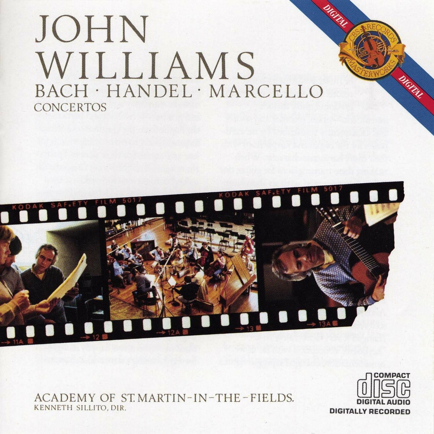 Bach, Handel, Marcello: Concertos [Audio CD] Williams, John; Bach; Handel; Marcello and Asmf