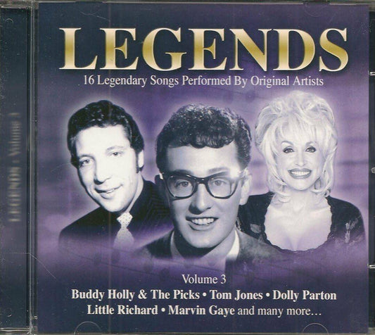 Legends Vol. 3 [Audio CD] - Very Good