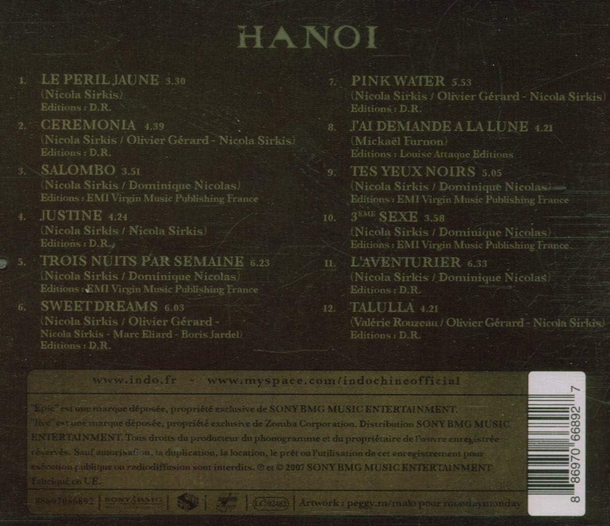Live a Hanoi [Audio CD] Indochine; Multi-Artistes and Xavier Rist