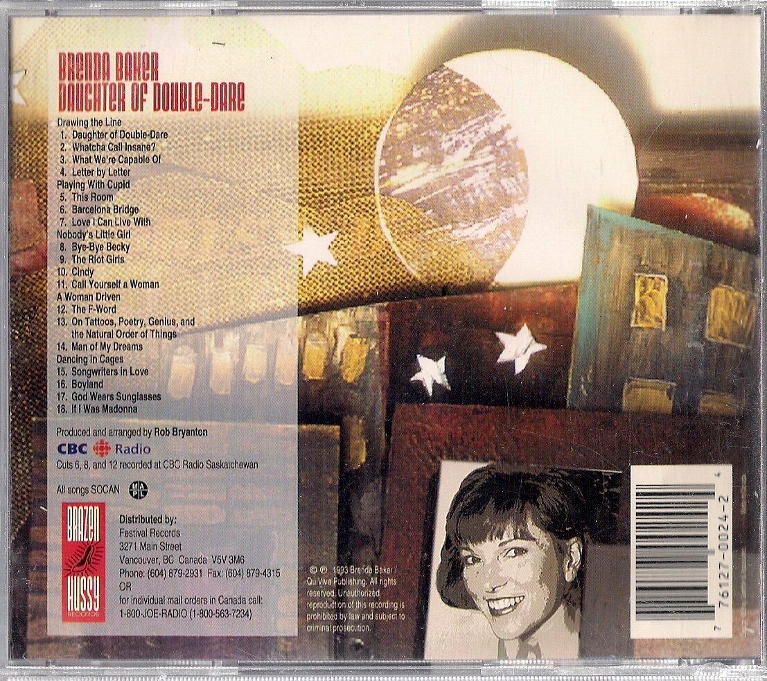 Daughter Of Double Dare [Audio CD] Brenda Baker