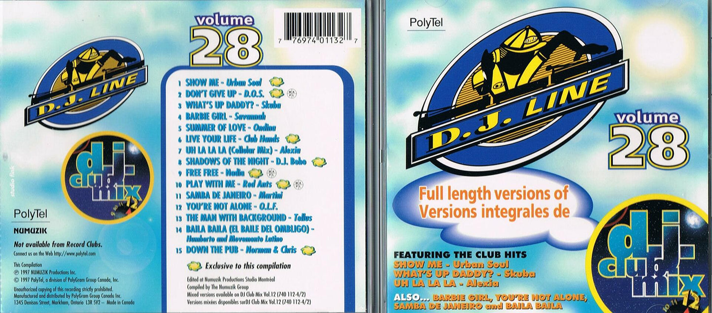 DJ Line Volume 28 [Audio CD] - Very Good