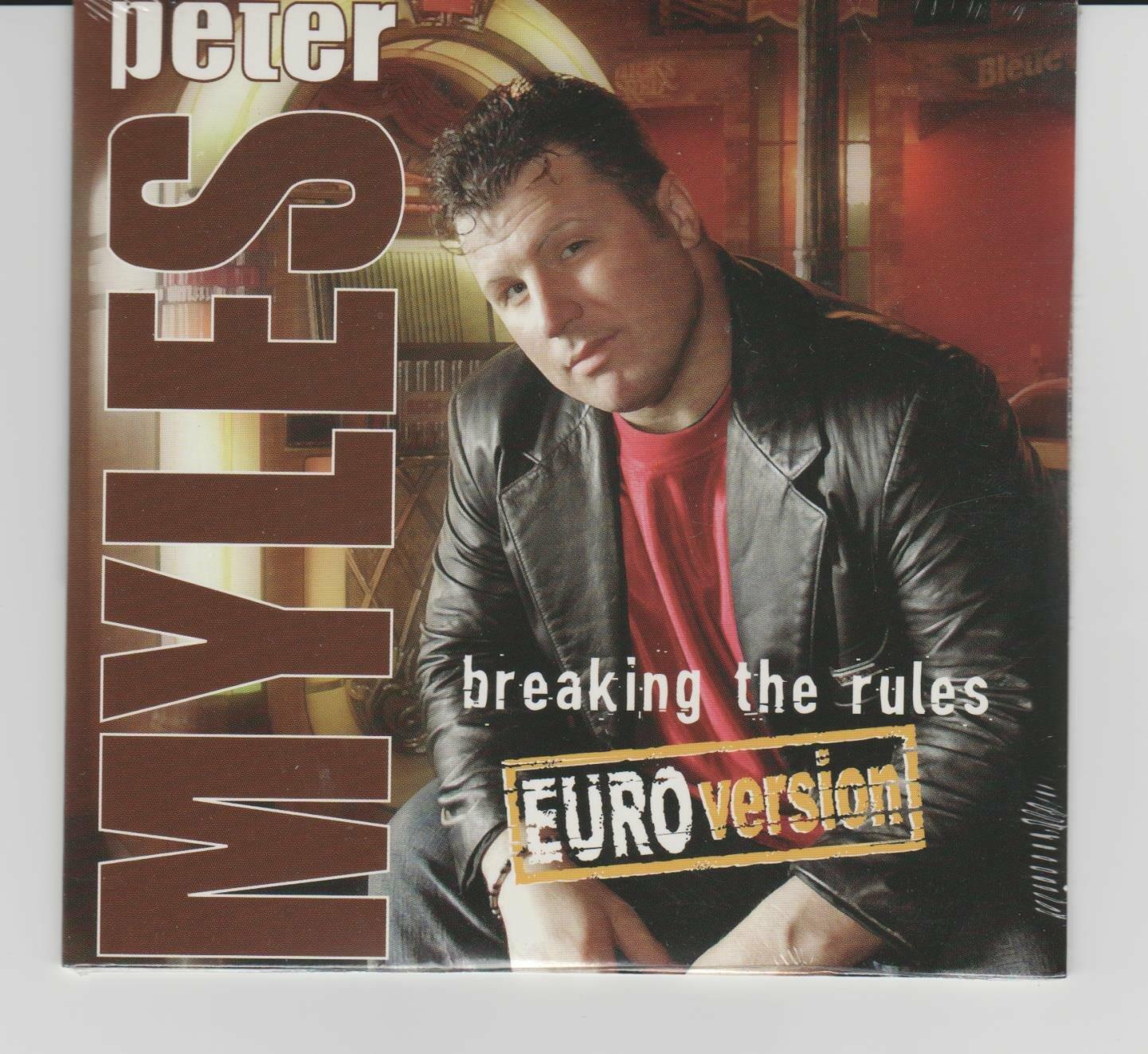 Breaking The Rules [Audio CD] Myles, Peter - Very Good