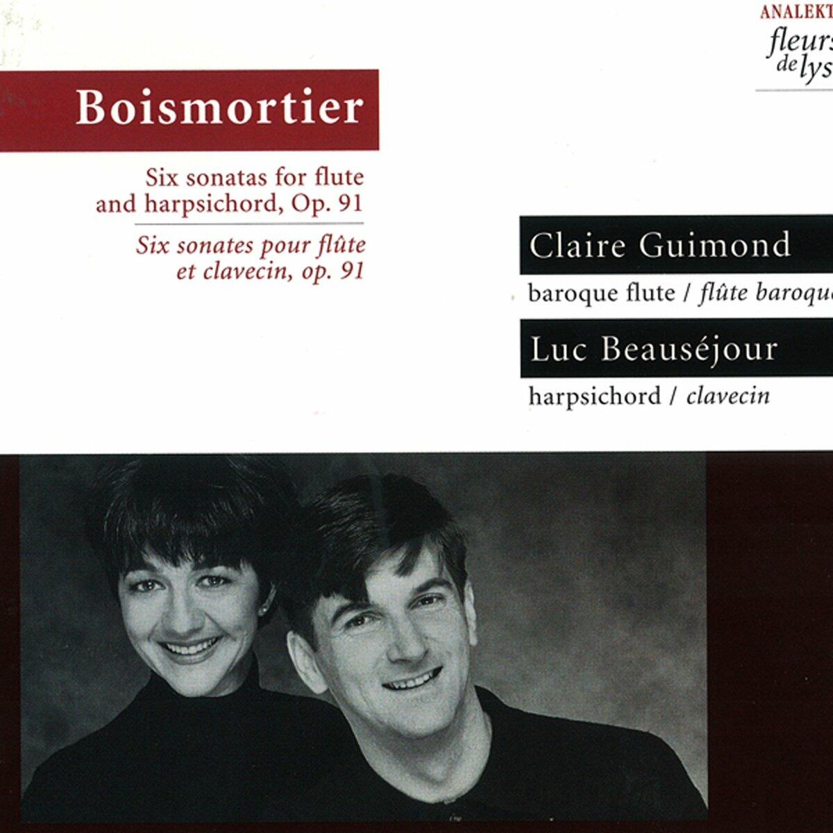 Six Sonatas For Flute & Harpsichord Op.91 [Audio CD] BEAUSEJOUR,LUC