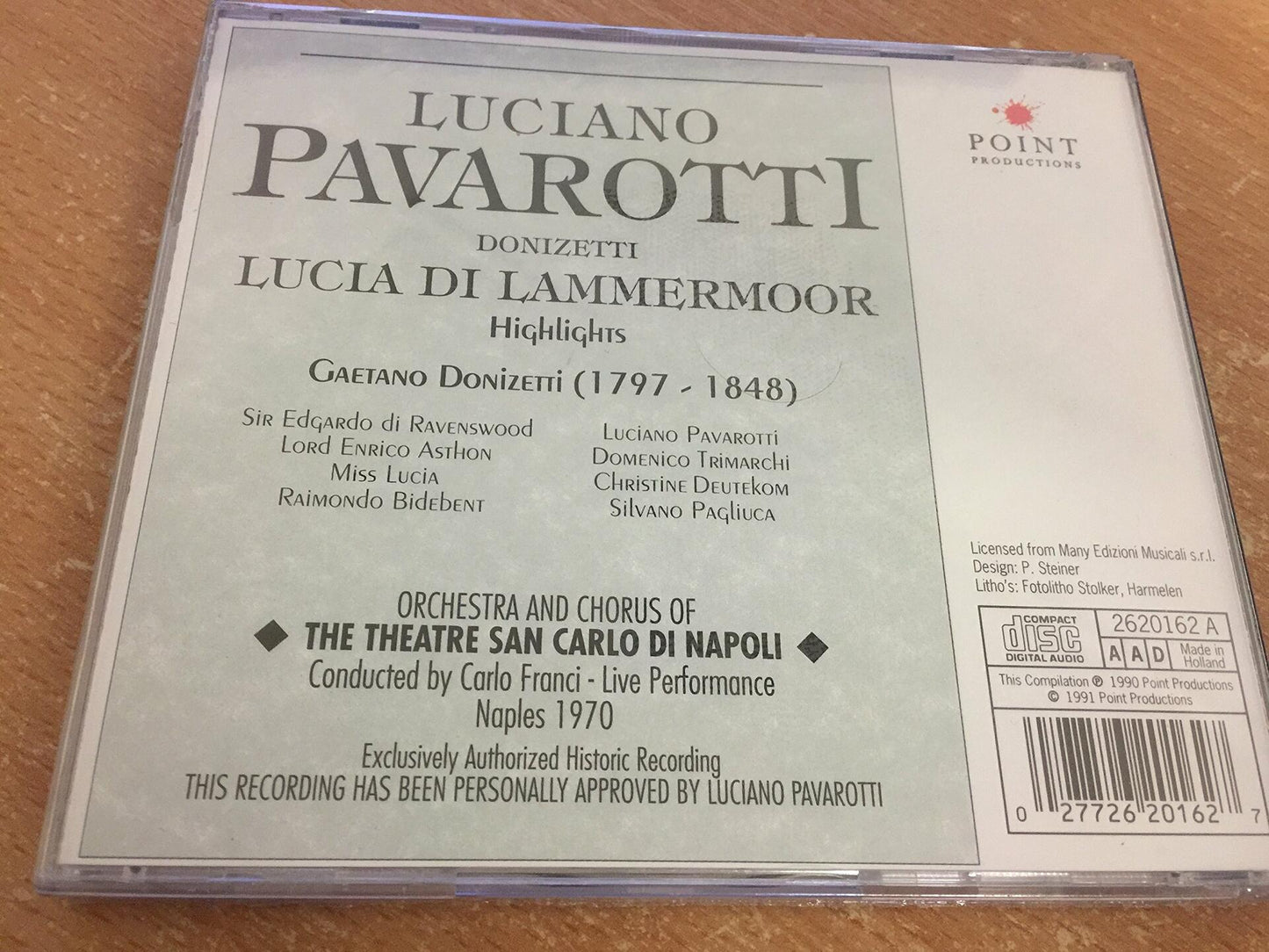 Lucia Di Lammermoor Highlights [Audio CD]